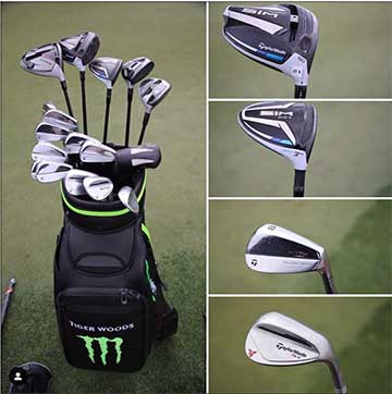 La bolsa de Tiger Woods para el duelo The Match II