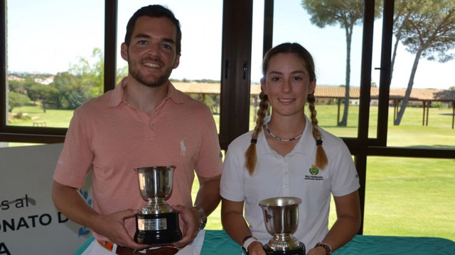 Pablo Heredia y Mar García ganan el Campeonato de Huelva