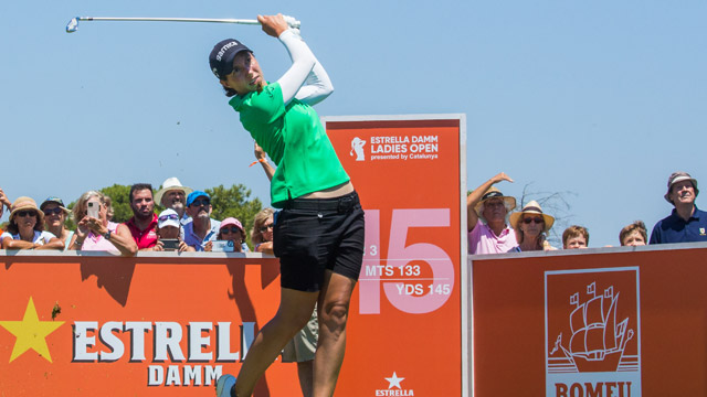 Carlota Ciganda se mantiene firme hacia su segunda victoria en Golf Terramar