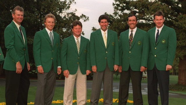 Europeos con chaquetas verdes en 1995