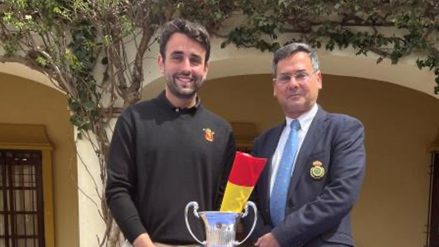 Juan Postigo, campeón de España de Golf Adaptado