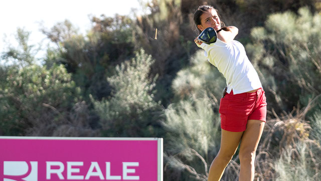Cayetana Fernández muestra su talento en el Andalucía Costa del Sol Open de España
