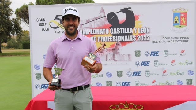 Dani Berná doble ganador en el Campeonato de Castilla y León de Profesionales PGAe