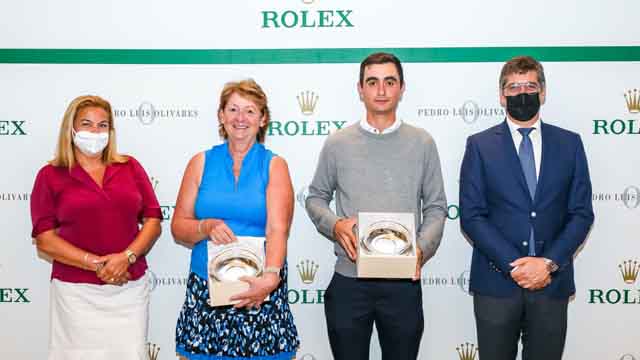 Karen Lowe y José Gómez Sanmartín conquistan el Trofeo Rolex Golf 2021