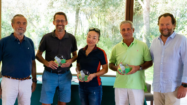 El Real Club de Golf El Prat mostró su cariño por Javier Arana