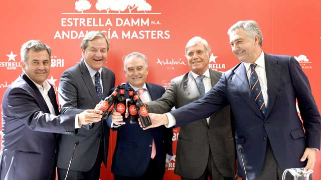 Presentación Estrella Damm Andalucía Masters