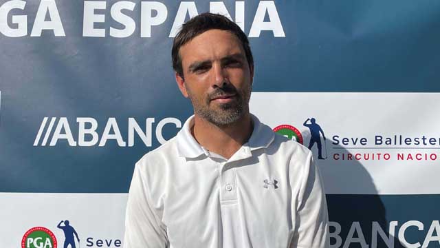 Juan Salama domina en el Campeonato de la PGA de España
