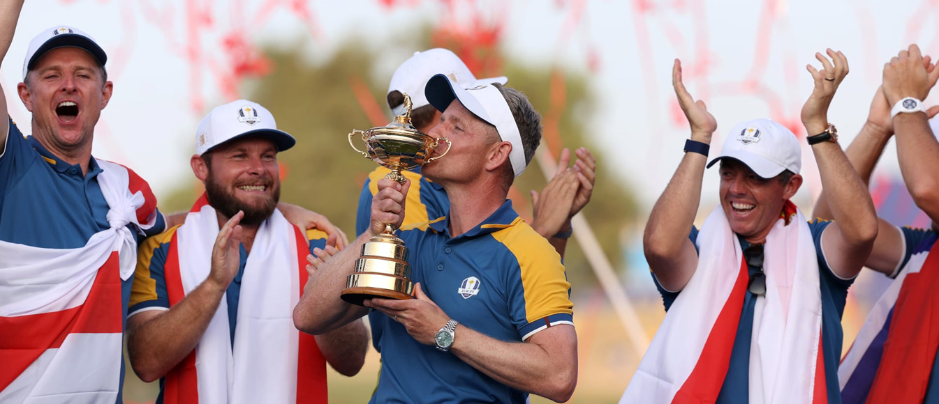 Los ganadores de la Ryder Cup aclaman un segundo mandato para Luke Donald