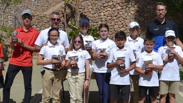 La Envía Golf disfruta de los jóvenes talentos del golf andaluz