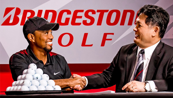 Tiger Woods Bridgestone golf