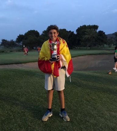 Álvaro Gómez victoria Campeonato de España Alevín 2018