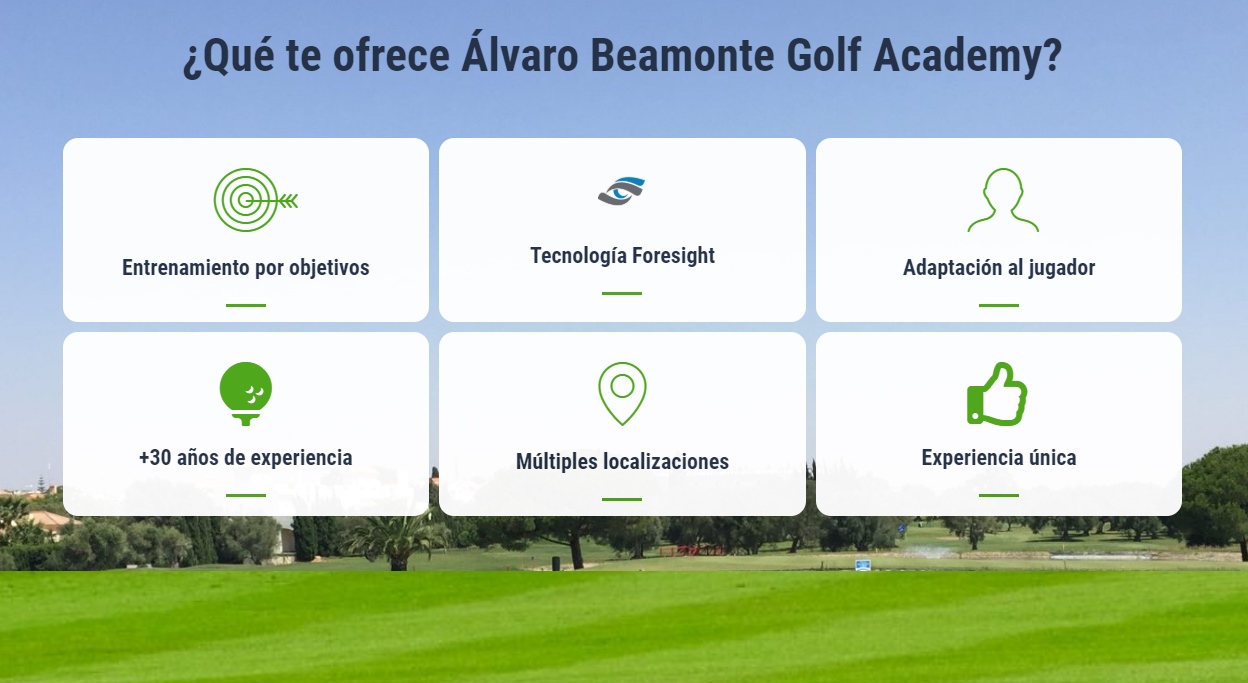 Álvaro Beamonte Golf Academy 2020
