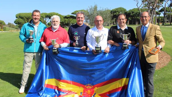 Antonio Llerena triunfo Campeonato de España de Golf Adaptado 2019