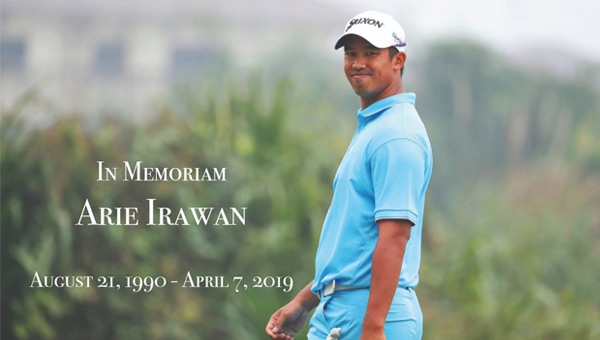 Fallecimiento arie Irawan PGA China