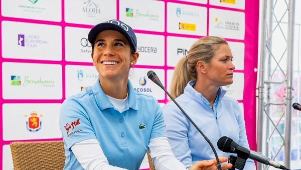 Rueda de prensa Azahara Muñoz Aloha Golf Open de España 2019