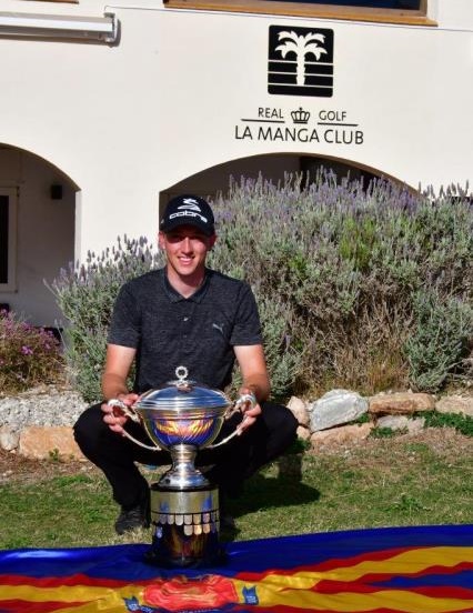 Billy Mckenzie, triunfo Copa del Rey Golf RFEG