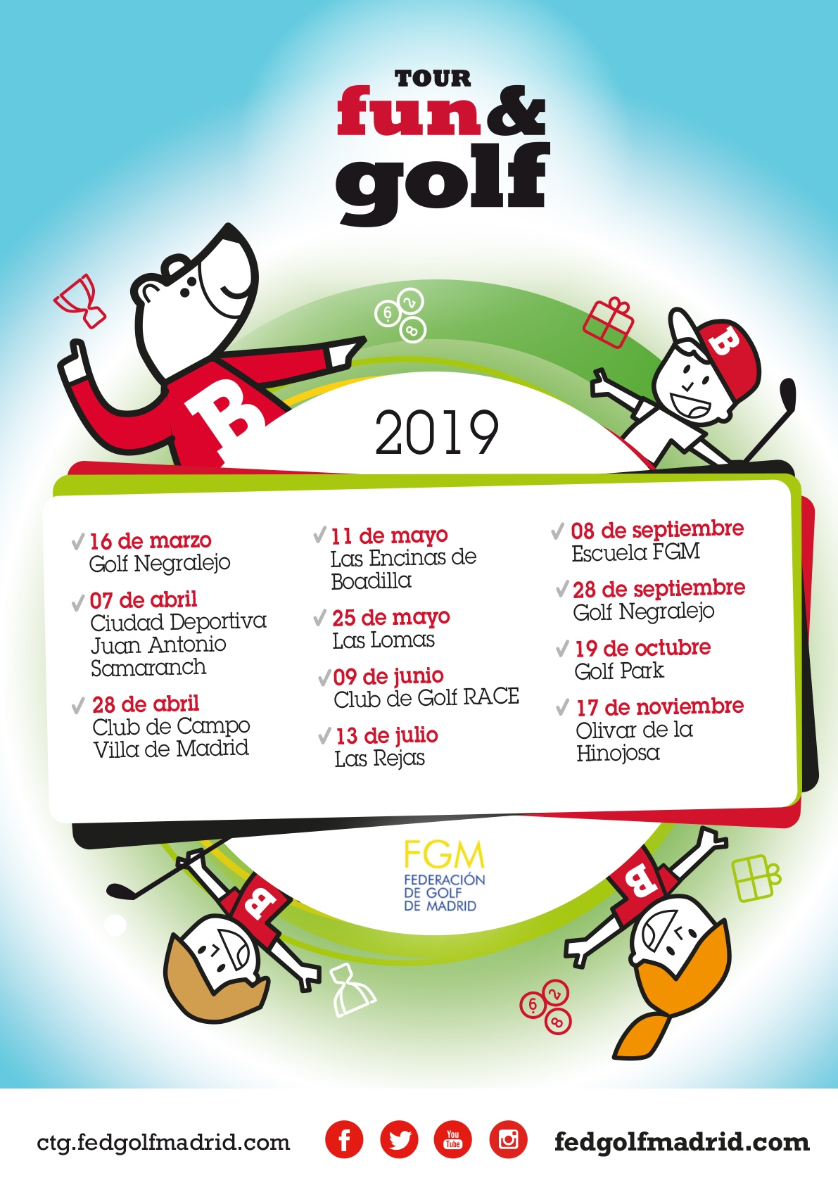 Circuito FGM Tour & Golf 2019