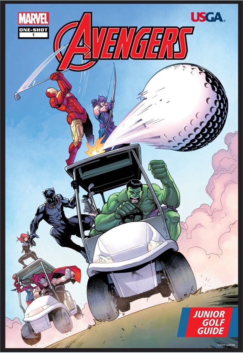 Comic Marvel golf Avengers