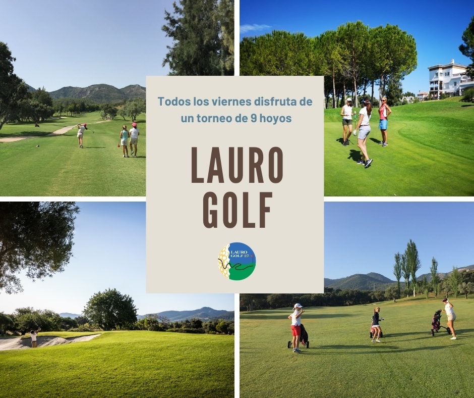 Lauro Golf competición 9 hoyos