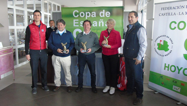 Ganadores Copa españa nueve hoyos prueba Palomarejos Golf