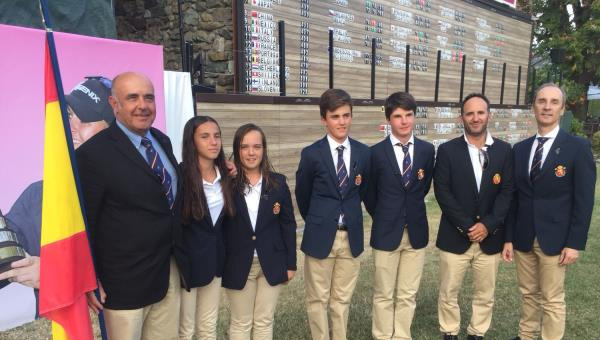 Equipo español bronce Evian Junior 2018