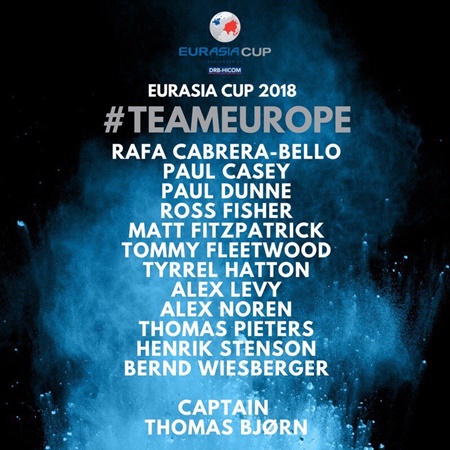 Eurasia Cup equipo europa