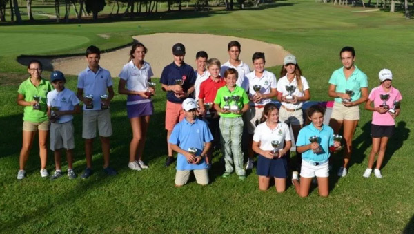 Ganadores Circuitos Juvenil y Benjamín de Andalucía en Pineda 2018
