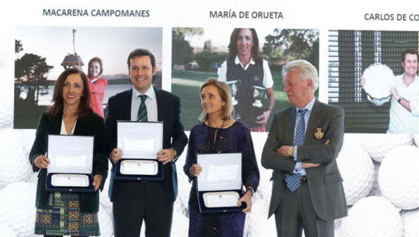 Ganadores premios Fed. Golf Madrid temporada 2017
