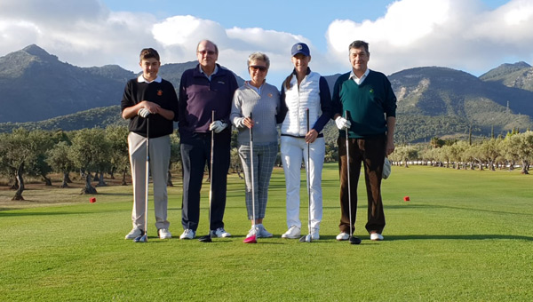 Equipo participante en el Pro Am de Lauro Golf