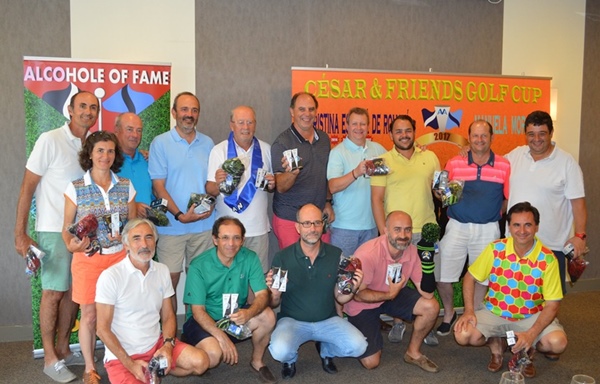 Ganadores Cesar & Friends golf cup