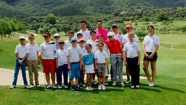 Participantes Programa Golf Joven Lauro Golf