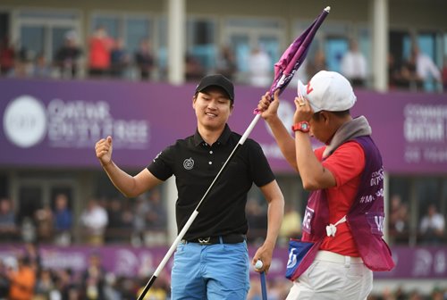 Jeunghun Wang triunfo Masters de Qatar