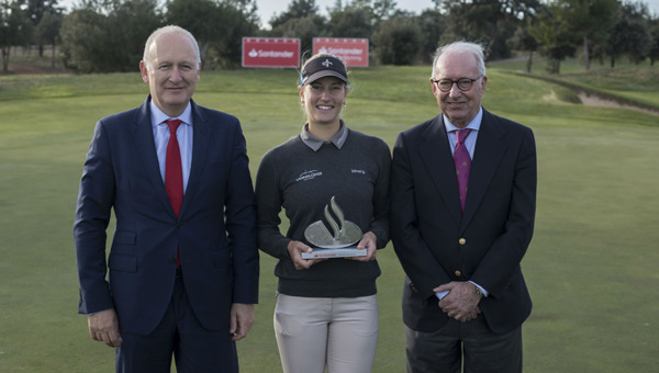 Johanna Gustavsson victoria Santander Golf Tour Barcelona  2019