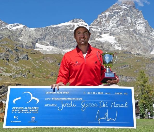 Jordi García del Moral victoria Cervino Open Alps Tour 2020
