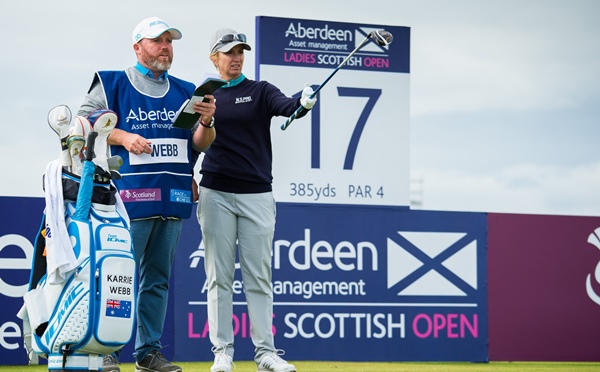 Karrie Webb Ladies Scottish Open día 1