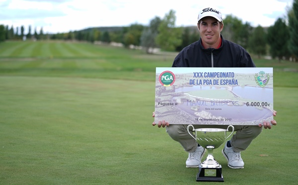 Manuel Ballesteros victoria Cto PGA España Riocerezo 2017