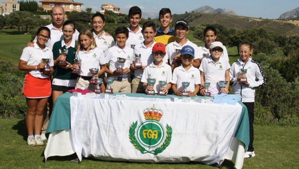 Menores Andalucía cita Sherry Golf y Antequera mayo 2018