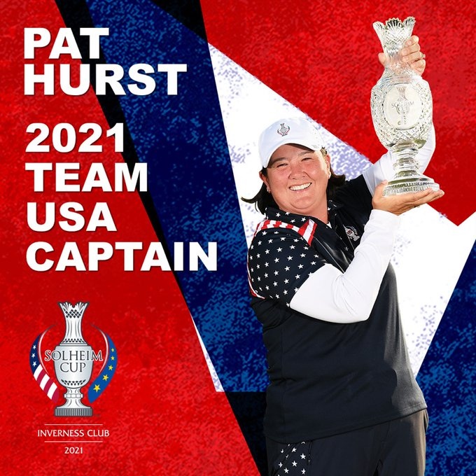 Pat Hurst capitana Solheim Cup USA 2021