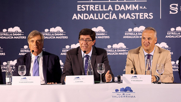Rueda de prensa presentación Andalucía Valderrama Masters 2019