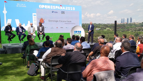 Presentación Open de España 2019 Club de Campo Villa de Madrid