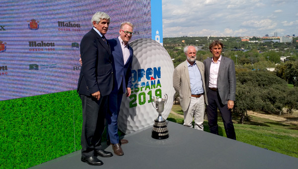 Maestros ceremonia Copa Open de España 2019