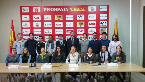 Programa Pro Spain Team 2018 presentación