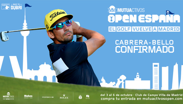 Rafa Cabrera Bello confirmación Open de España 2019