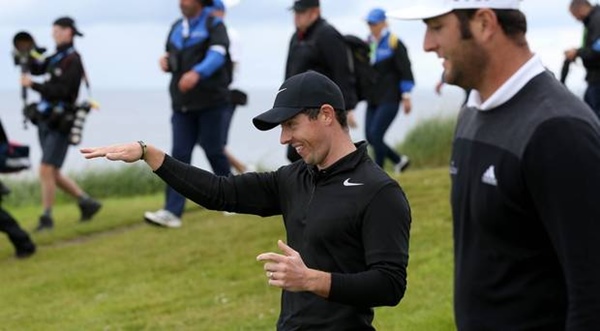 Rory McIlroy Jon Rahm día 1 Dubai Irish Open
