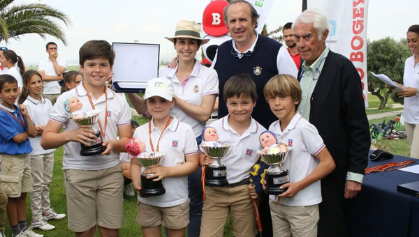 Segundo puntuable golf en los colegios Madrid ganadores