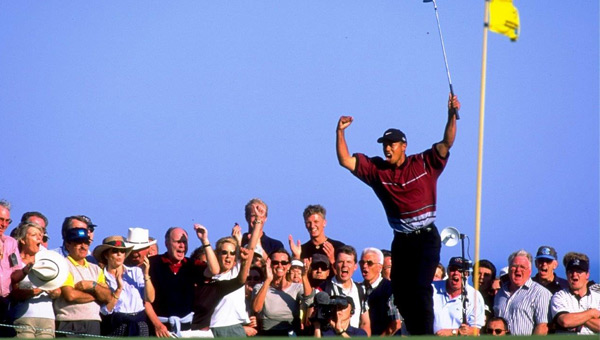 Tiger Woods, campeón del WGC American Express Championship de 1999