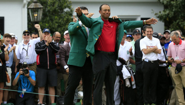 Tiger Woods triunfo Augusta chaqueta verde