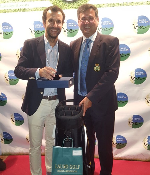 Álvaro Martínez vencedor Lauro Golf Aniversario 2017