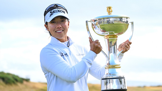 Jenny Shin resiste en Dundonald Links y conquista el Women’s Scottish Open una década después