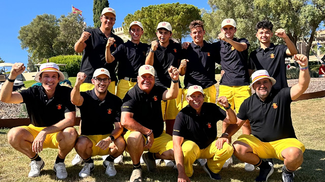 Espanya, immensa, es corona campiona d'Europa Sub 18 Masculí en Montecastillo